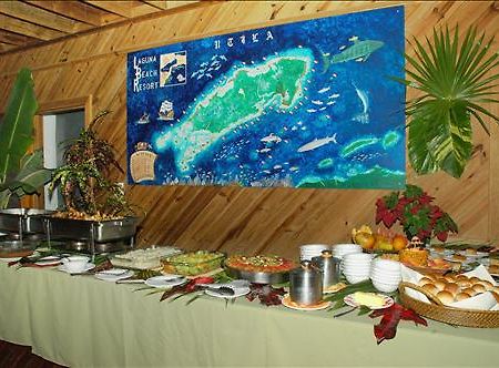 Laguna Beach Resort Utila Nhà hàng bức ảnh